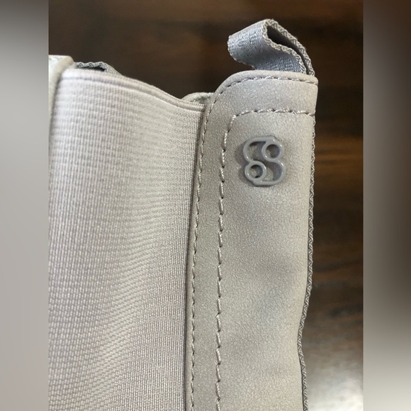 NEW⭐️S.OLIVER Light Grey 37 (6.5) Platform ankle Boots summer‎ spring fall look - Picture 5 of 13